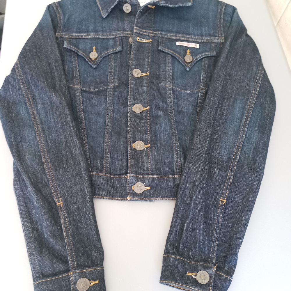 Hudson Dark Wash Denim Jacket
